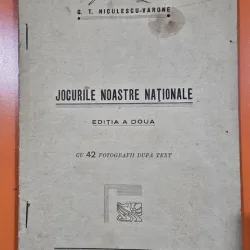 Jocurile noastre naționale - G. T. Niculescu-Varone