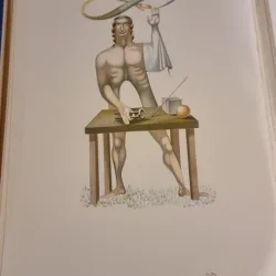 Jules Perahim, L Alphabet – The Magician – Alef– litografie originala