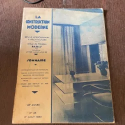 La Construction Moderne Nr. 46 17 August 1930