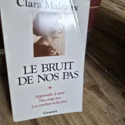 Le bruit de nos pas - Clara Malraux