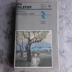 LEV TOSTOI, CHILDHOOD, ADOLESCENCE, YOUTH  (CARTE IN LIMBA ENGLEZA)