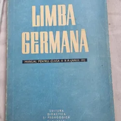 Limba germana, manual pentru clasa a X-a - Bruno Colbert, Magda Iordanescu
