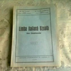 LIMBA ITALIANA UZUALA, CURS COMPLEMENTAR - ILIE TCACIUC