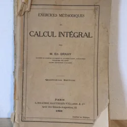 M. Ed. Brahy - Calcul Integral.