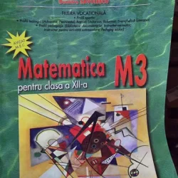 MANUAL METEMATICA CLS. XII-A M3 - FLORIN CIRJAN