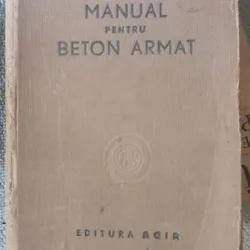 Manual pentru Beton Armat - Cristea Niculescu