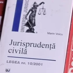 Marin Voicu - Jurisprudenta Civila. Legea Nr. 10/2001