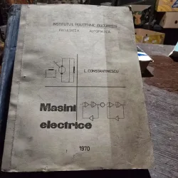 Masini electrice - L. Constantinescu