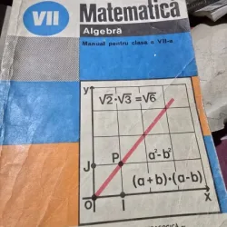 Matematica, algebra manual pentru clasa a VII-a - Tiberiu Spircu