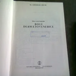 MICA ENCICLOPEDIE. BOLI VENERICE - GHEORGHE BUCUR