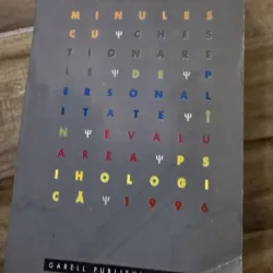 Mihaela Minulescu - Chestionare de personalitate in evaluarea psihologica