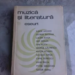MUZICA SI LITERATURA ROMANA - ESEURI