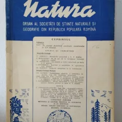 Natura - Organ al Societatii de Stiinte Naturale si Geografie din Republica Populara Romana Anul XII Nr. 3