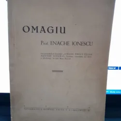 Omagiu Prof. Enache Ionescu