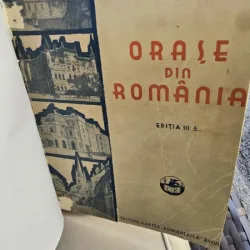 ORASE DIN ROMANIA , EDITIA A 3-A , I. SIMIONESCU