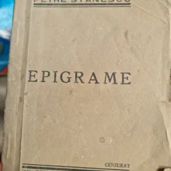 Petre Stanescu - Epigrame