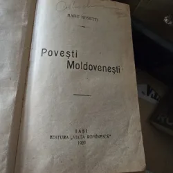 POVESTI MOLDOVENESTI - RADU ROSETTI