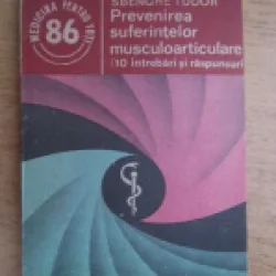 PREVENIREA SUFERINTELOR MULSCULOARTICULARE - SBENGHE TUDOR