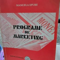 Programe de Marketing - Manuela Epure