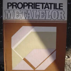 PROPRIETATILE METALELOR - M. URSACHE