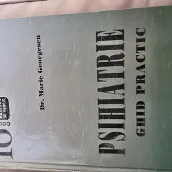 Psihiatrie, Ghid Practic,   Dr.Marie Georgescu