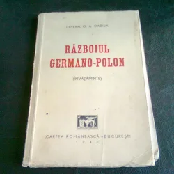 RAZBOIUL GERMANO POLON - G.A. DABIJA