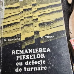 Remanierea pieselor cu defecte de turnare - V. Berinde, O. Toma