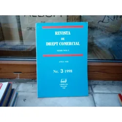 REVISTA DE DREPT COMERCIAL SERIE NOUA ANUL VIII NR.3 1998 , Cursuri