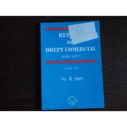 REVISTA DE DREPT COMERCIAL SERIE NOUA, Prof. univ. Ion Turcu