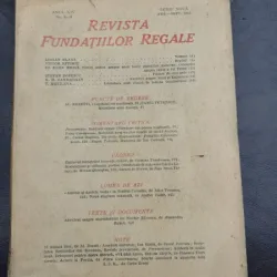 REVISTA FUNDATIILOR REGALE NR.8-9/1947