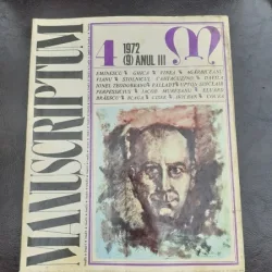REVISTA MANUSCRIPTUM NR.4/1972
