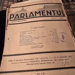 Revista Parlamentul nr.3/1929