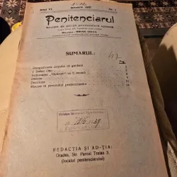 Revista Penitenciarul nr.1/1937