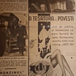 Revista Realitatea Ilustrată Anul X Nr.482,15 Aprilie 1936 - pe coperta artista Evelyn Venable si fetita ei in varsta de doua luni