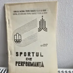 Revista Sportul de performanta Nr. 217