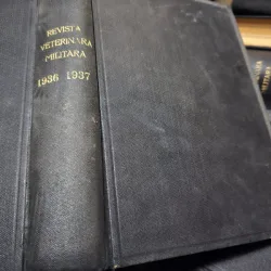 Revista veterinara militara anul 1936 si 1937