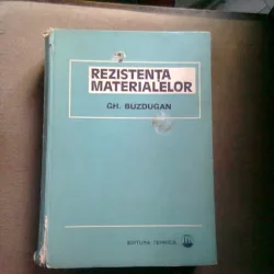 REZISTENTA MATERIALELOR - GH. BUZDUGAN