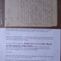 Scrisoare de la Irene (Mavrocordat) de Moret de Blaramberg (1865-1955)
