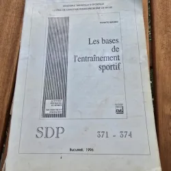 SDP 371-374/1996 Les bases de lentrainement sportif - Renato Manno