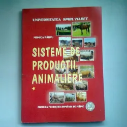 SISTEME DE PRODUCTII ANIMALIERE - MONICA PARVU  VOLUMUL I