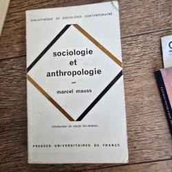 Sociologie et anthropologie - Marcel Mauss