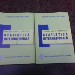 Statistica internationala - Daniela Elena Stefanescu  2 volume