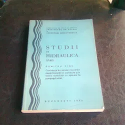 STUDII DE HIDRAULICA - DUMITRU CIOC