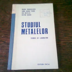 STUDIUL METALELOR - MARIN TRUSCULESCU