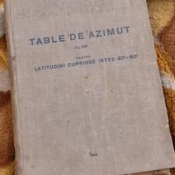 TABELE DE AZIMUT - A. IUSCENCO