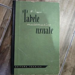 Tabele Matematice Uzuale