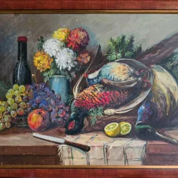 Tablou Elena Muller Stancescu - Natura statica cu vanat (pictura)