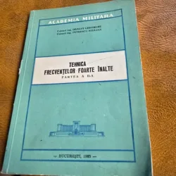Tehnica frecventelor foarte inalte - Dragoi Gheorghe partea a II-a