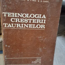 TEHNOLOGIA CRESTERII TAURINELOR - I. MIRITA