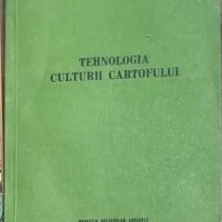 Tehnologia culturii cartofului - Olimpia Popescu